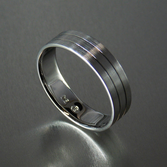 Palladium grooved band